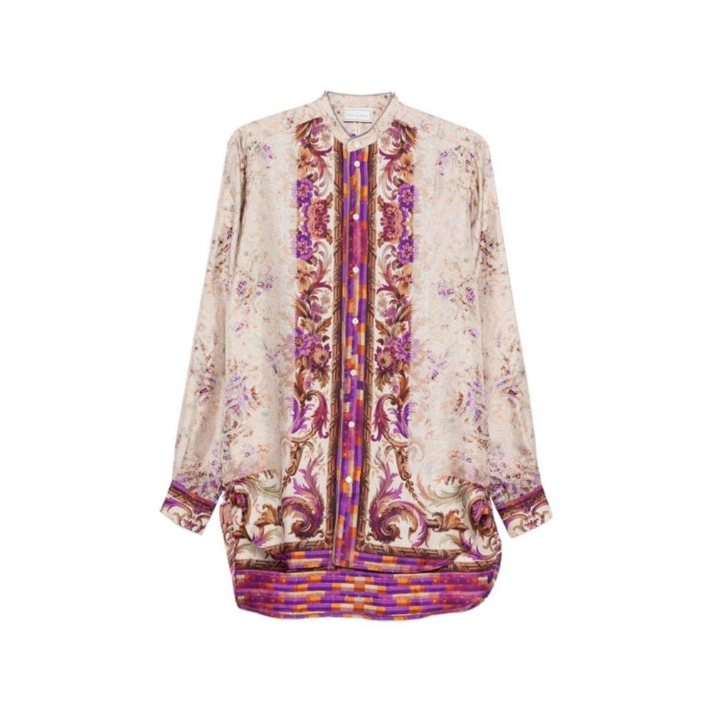 Pierre-Louis Mascia Women Printed Silk Shirt